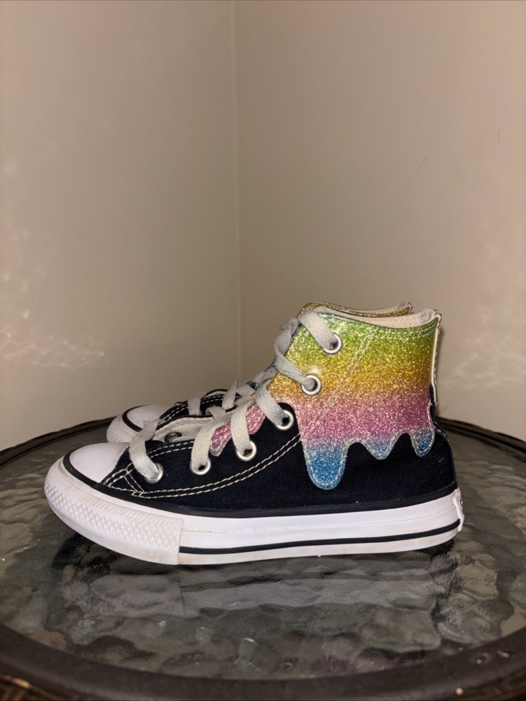 Converse All Star Hi Glitter Drip